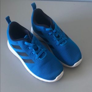 Blue little kids Adidas size 10